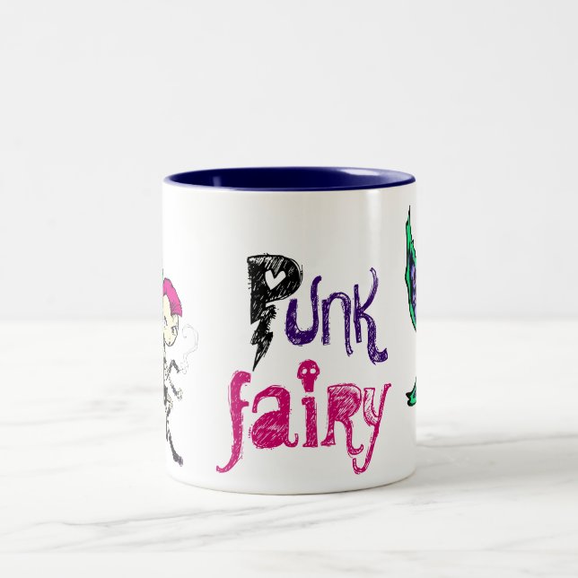 Tasse 2 Couleurs Fée punk (Centre)