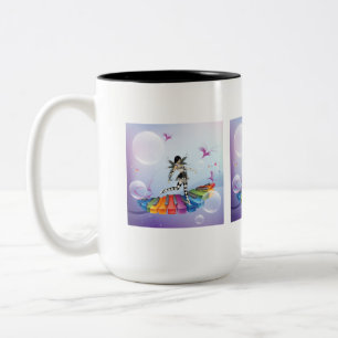 Tasse 2 Couleurs Féerie de clavier musical