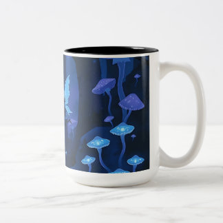 Tasse 2 Couleurs Féerie en Forêt de Bioluminescent