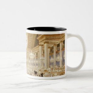 Tasse 2 Couleurs Femmes dinant chez le Tuileries en 1835