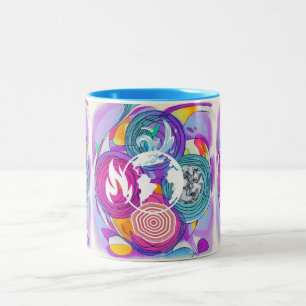 Tasse 2 Couleurs Feng Shui