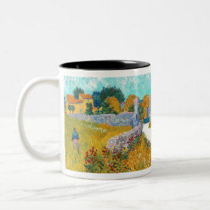Tasse 2 Couleurs Ferme de Vincent van Gogh en Provence