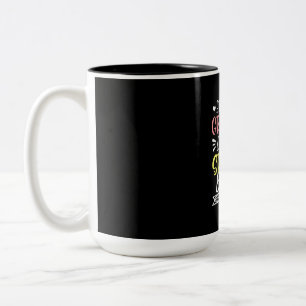 Tasse 2 Couleurs Fête des mères pour la première fois grand-mère Ar