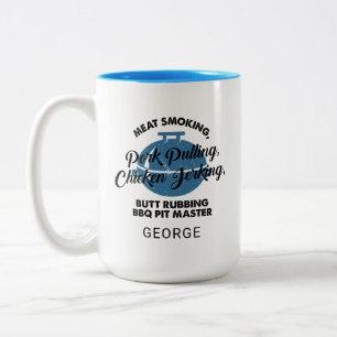 Tasse 2 Couleurs Fête des pères BBQ personnalisé Papa Keepsaké pers
