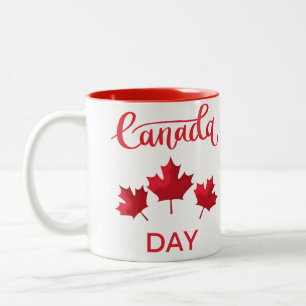 Tasse 2 Couleurs Fête du Canada
