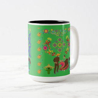 Tasse 2 Couleurs Fiesta de Colors kelly green