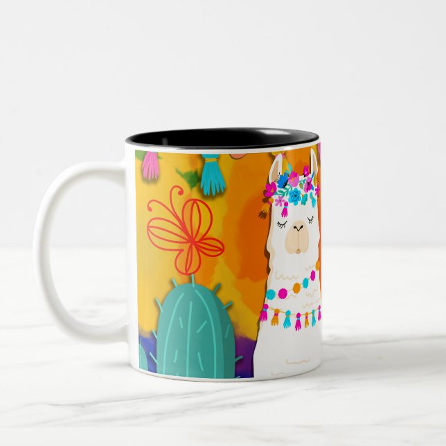Tasse 2 Couleurs Fiesta Llama (Gauche)