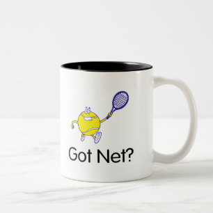 Tasse 2 Couleurs Filet obtenu ? (Tennis)