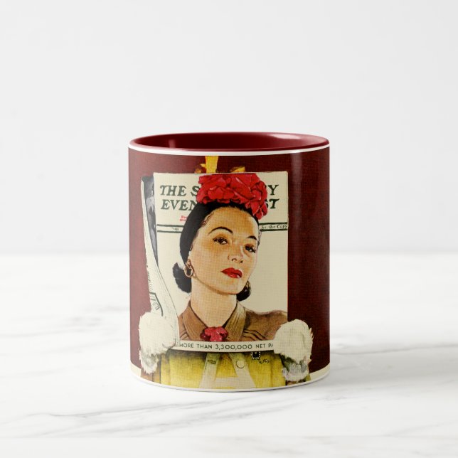 Tasse 2 Couleurs Fille de couverture (Centre)