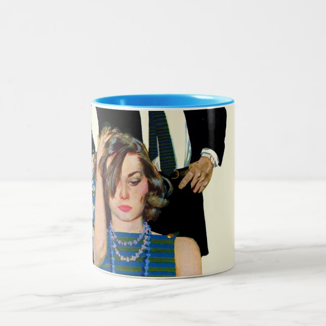 Tasse 2 Couleurs Fin d'un mariage (Centre)