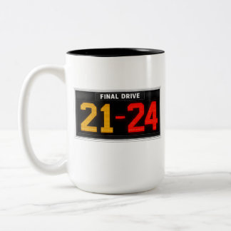 Tasse 2 Couleurs Final Drive Football