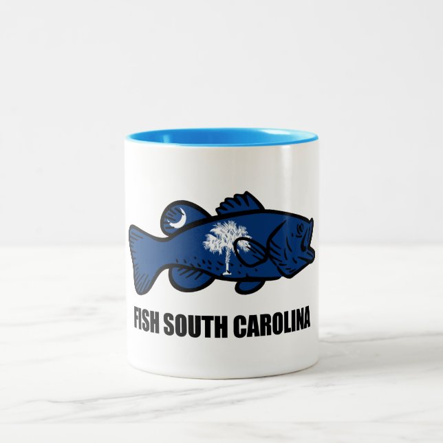 Tasse 2 Couleurs Fish South Carolina (Centre)