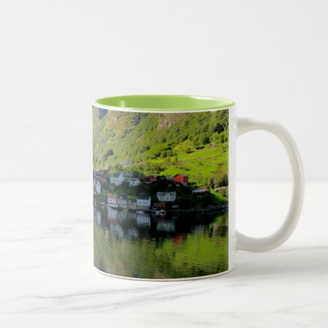 Tasse 2 Couleurs Fjords magnifiques, Norvège (Droit)