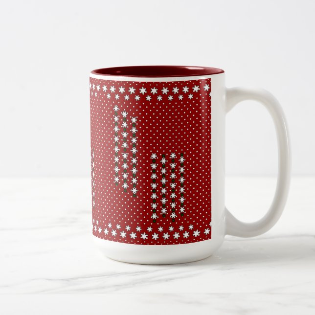 Tasse 2 Couleurs Flambeaux d'hiver (Droit)