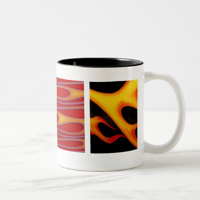 Tasse 2 Couleurs Flames (Droit)