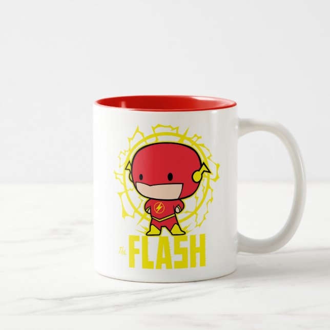 Tasse 2 Couleurs Flash Chibi Avec Électricité (Droit)