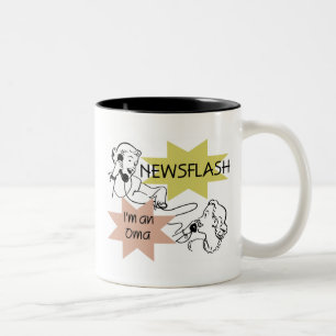 Tasse 2 Couleurs Flash d'information je suis T-shirts et cadeaux