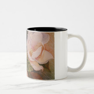 Tasse 2 Couleurs Fleurs blanches