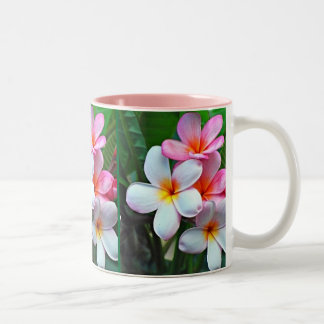 Tasse 2 Couleurs Fleurs tropicales