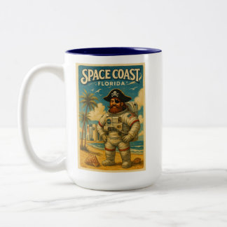 Tasse 2 Couleurs "Floride astro-pirate"