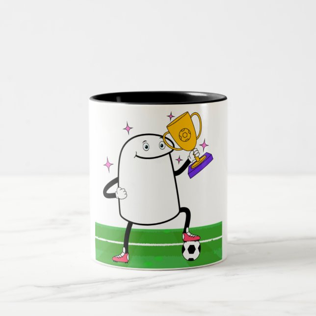 Tasse 2 Couleurs flork cartoon (Centre)