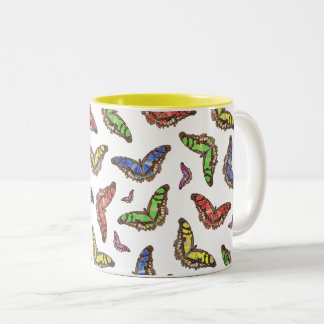 Tasse 2 Couleurs Flutterbys (Devant droit)