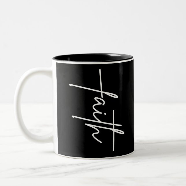 Tasse 2 Couleurs Foi (Gauche)
