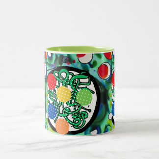 Tasse 2 Couleurs Folie du bouc de viande