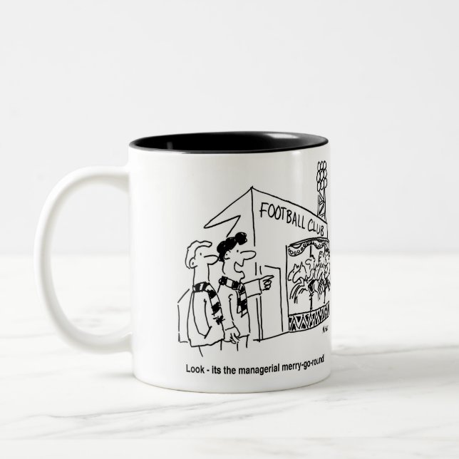 Tasse 2 Couleurs Football Management Joyeux-Go-Round (Gauche)