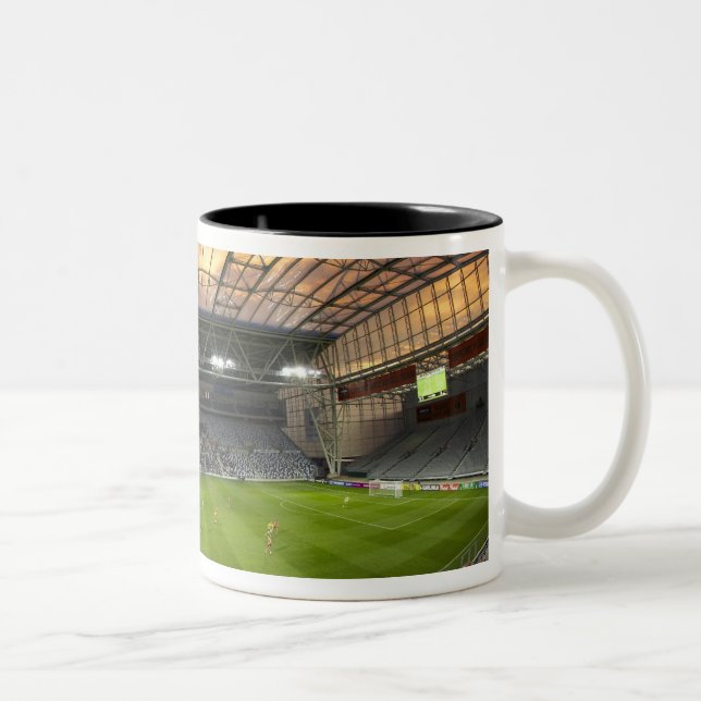 Tasse 2 Couleurs Football, stade Forsyth Barr, Dunedin (Droit)