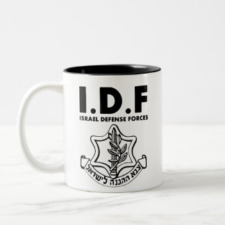 Tasse 2 Couleurs Forces de défense israéliennes Tzahal Tee - shirts