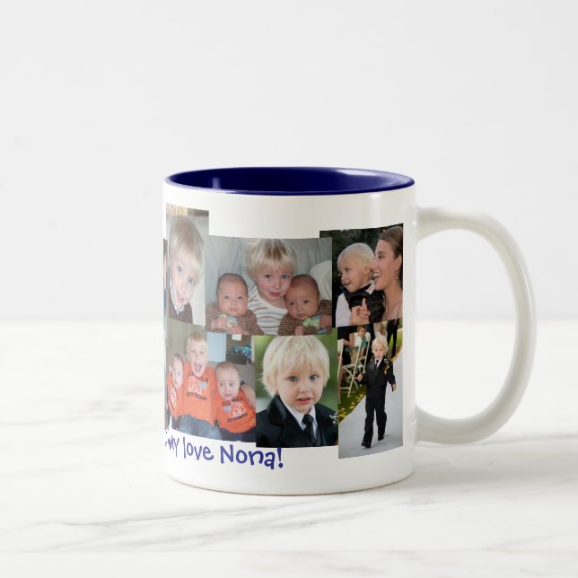 Tasse 2 Couleurs Forces navales de la Norvège (Droit)