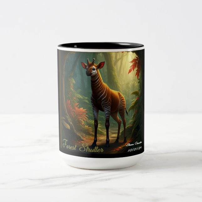 Tasse 2 Couleurs Forêt Fey Strutter (Centre)