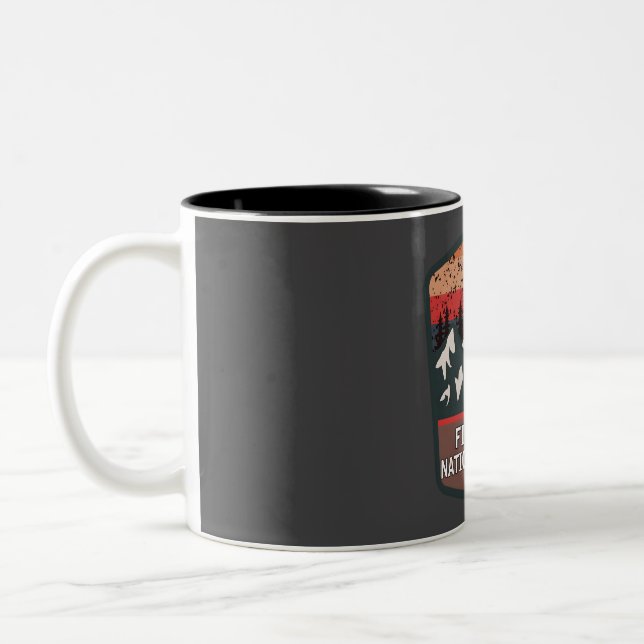 Tasse 2 Couleurs Forêt nationale de Fishlake (Gauche)