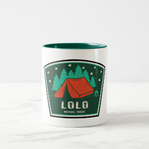 Tasse 2 Couleurs Forêt nationale de Lolo Camping Montana