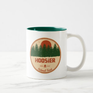 Tasse 2 Couleurs Forêt nationale d'Hoosier