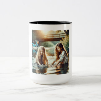 Tasse 2 Couleurs Forever Young