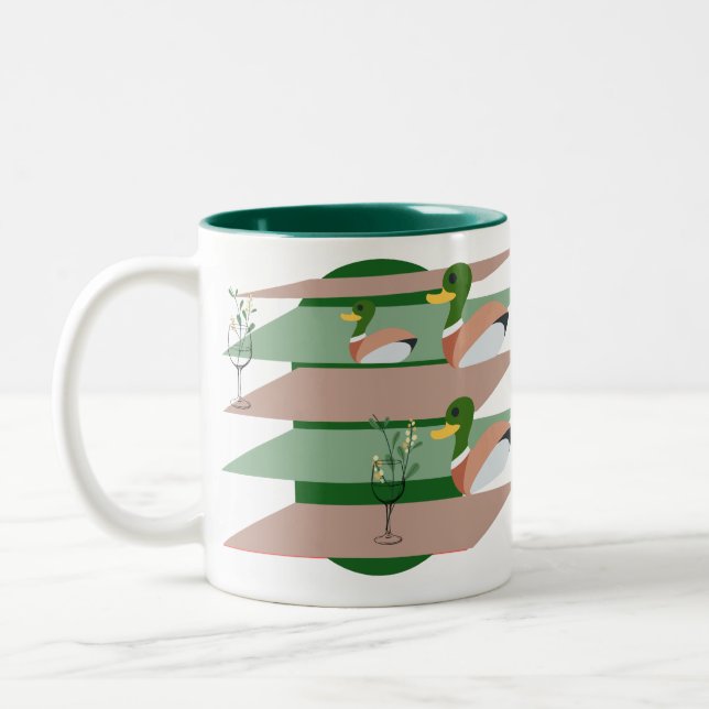 Tasse 2 Couleurs Formes, canards (Gauche)