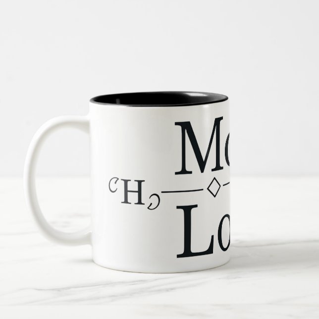 Tasse 2 Couleurs Formule Amour de Maman (Gauche)