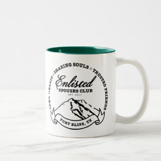 Tasse 2 Couleurs Fort Bliss a enrôlé le club de conjoints