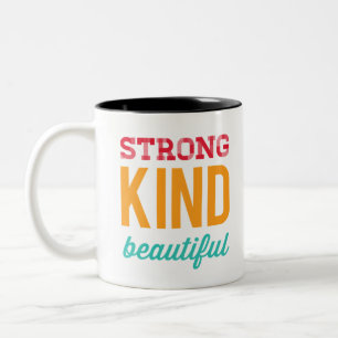 Tasse 2 Couleurs Forte belle comme d'autres filles