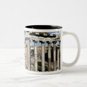 Tasse 2 Couleurs Forum romain, Rome, Italie
