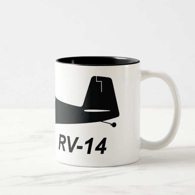 Tasse 2 Couleurs Fourgons RV-14 (Droit)