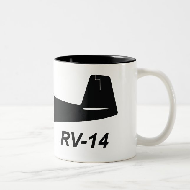 Tasse 2 Couleurs Fourgons RV-14 (Droit)