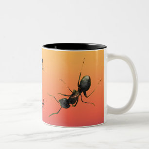 Tasse 2 Couleurs Fourmis d'Halloween