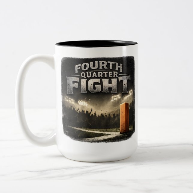 Tasse 2 Couleurs Fourth Quarter Fight (Gauche)