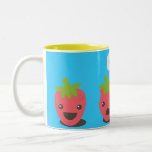 Tasse 2 Couleurs Fraises (WTF ?)