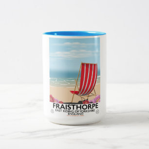 Tasse 2 Couleurs Fraisthorpe Riding Est du Yorkshire, Angleterre.
