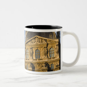 Tasse 2 Couleurs France, Paris, Musée du Louvre et la Pyramide,