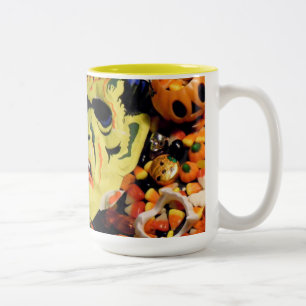 Tasse 2 Couleurs Frankenstein mask candy